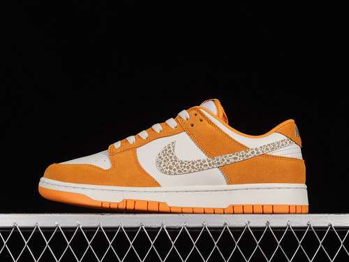 【300】[DR0156-800]-[DUNK LOW AS SAFARI SWOOSH KUMQUAT/LIGHT BONE-DARK DRIFTWOOD]-[UNISEX:36-47.5]