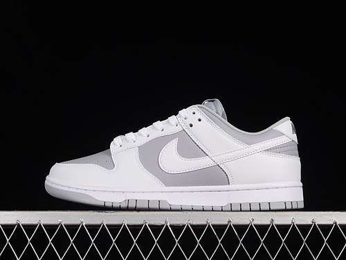 【380】[DJ6188-003]-[SB DUNK LOW WHITE/NEUTRAL GREY]-[WOMAN:36-39]-[MAN:40-47.5]