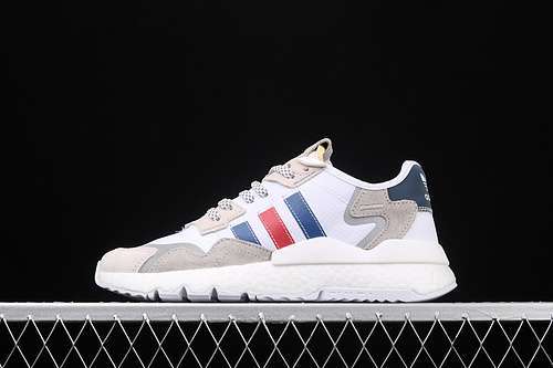 【280】[FV3586]-[NITE JOGGER SHOES CLOUD WHITE/COLLEGIATE ROYAL/SCARLET]-[UNISEX:36-45]