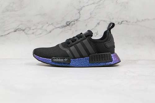 【320】[FV3645]-[NMD_R1 METALLIC BLUE BOOST CORE BLACK/CORE BLACK/CARBON]-[WOMAN:36-39]-[MAN:40-45]