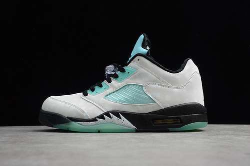 【400】[CN2932-100]-[GZ AIR JORDAN 5 ISLAND GREEN WHITE/BLACK/BLUE]-[MAN:40-45]