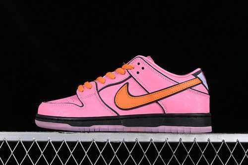 【270】[FD2631-600]-[THE POWERPUFF GIRLS X DUNK LOW PRO SB QS BLOSSOM LOTUS PINK/DIGITAL PINK]