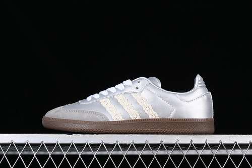 【260】[B75999]-[ADIDAS PALACE PUIG SAMBA BEIGE/SILVER]-[WOMAN:35.5-39]-[MAN:40-45]