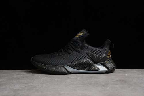 【280】[EG6089]-[ALPHABOUNCE DEAE 2.0 SHOES CORE BLACK/CORE BLACK/METALLIC GOLD]-[MAN:39-45]