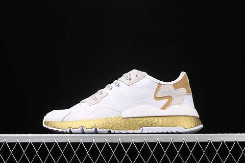 【300】[FV4138]-[NITE JOGGER SHOES CLOUD WHITE/PERIWINKLE/GOLD METALLIC]-[UNISEX:36-45]