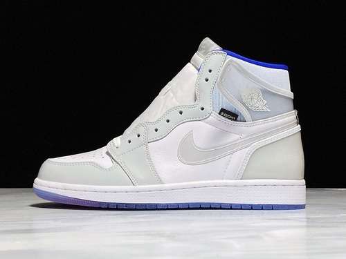 【580】[CK6637-104]-[AIR JORDAN 1 RETRO HIGH ZOOM WHITE/RACER BLUE-WHITE]-[MAN:40-47.5]