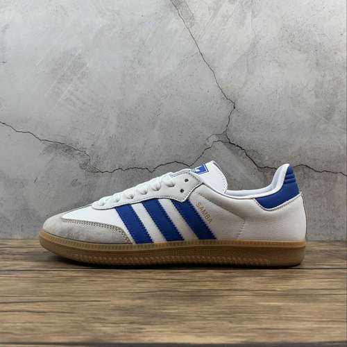 【310】[EE5450]-[SAMBA OG SHOES CLOUD WHITE/BLUE/GUM]-[WOMAN:36-39]-[MAN:40-45]