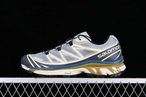 【400】[414551-26]-[SALOMON XT-6 FOR DSM CASUAL SHOES LIGHT GREY/BLACK/BEIGE]-[WOMAN:36-39]-[MAN:40-4