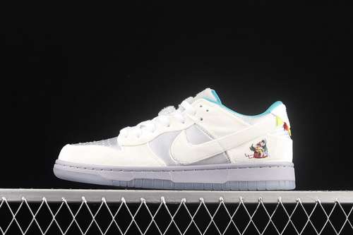 【320】[DO2326-001]-[SB DUNK LOW ICE SILVER/NEUTRAL GREY-WHITE]-[WOMAN:36-39]-[MAN:40-45]