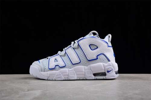 【340】[FD0669-100]-[Air More Uptempo 96 White/Pure Platinum/Racer Blue]-[WOMAN:36-39]-[MAN:40-45]