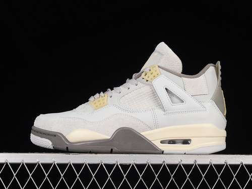【430】[DV3742-021]-[AIR JORDAN 4 RETRO CRAFT PHOTON DUST/PALE VANILLA/OFF WHITE/GREY FOG/FLAT PEWTER]