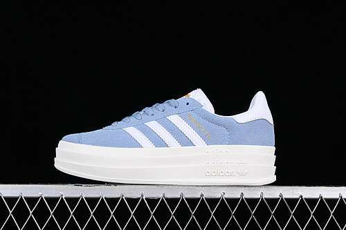 【250】[ID6991]-[ADIDAS ORIGINALS GAZELLE BOLD WHITE/BLUE]-[WOMAN:36-40]