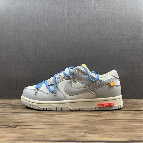【300】[DM1602-113]-[OW X SB DUNK LOW LOT 05 OF 50 SAIL/NEUTRAL GREY/BLUE]-[WOMAN:36-39]-[MAN:40-45]