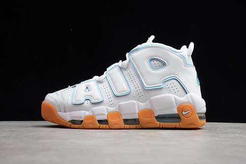 【340】[415082-107]-[AIR MORE UPTEMPO WHITE/AQUA-GUM LIGHT BROWN-OCEAN BLISS]-[UNISEX:36-45]
