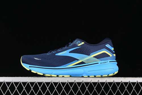 【280】[1103931D407]-[BROOKS GHOST 15 BLUE/YELLOW]-[MAN:40-45]