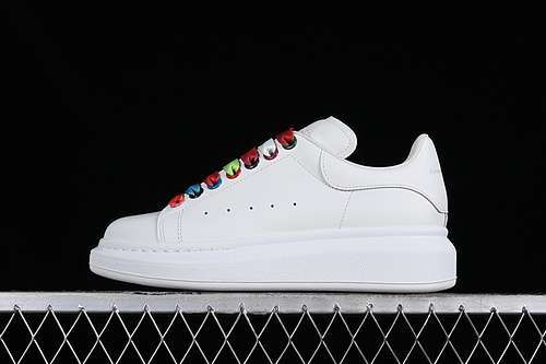【560】[ALEXANDER MCQUEEN WHITE/GREY/ORANGE/RED/GREEN/BLUE]-[WOMAN:35-40]