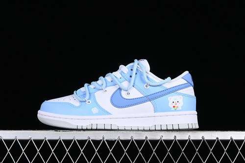 【290】[DH9765-102]-[SB DUNK LOW WHITE/BLUE]-[WOMAN:36-42]