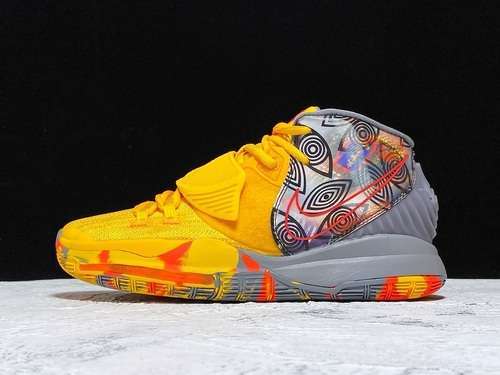 【360】[CQ7634-701]-[KYRIE 6 PREHEAT COLLECTION BEIJING ORANGE/MULTI-COLOR]-[MAN:40-46]