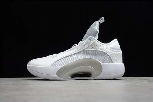 【360】[CW2459-100]-[AIR JORDAN 35 LOW PF WHITE/WHITE/METALLIC SILVER]-[MAN:40-46]