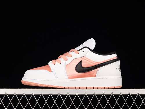 【340】[DM8960-801]-[AIR JORDAN 1 LOW GS LIGHT MADDER ROOT/BLACK/WHITE]-[WOMAN:35.5-40]
