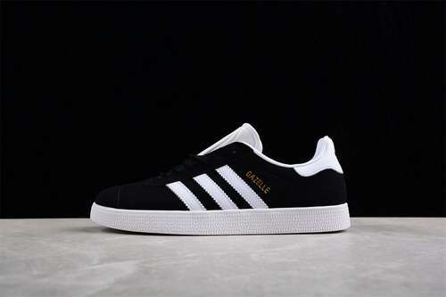 【250】[BB5476]-[GAZELLE SHOES CORE BLACK/WHITE/GOLD METALLIC]-[MAN:39-45]