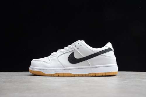【240】[CD2563-100]-[SB DUNK LOW ORANGE LABEL BLACK-WHITE-GUM LIGHT BROWN]-[UNISEX:36-44]
