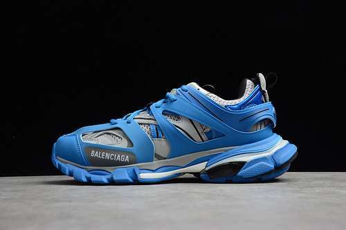 【580】[BA*LEN*CIAGA TRACK 2.0 SNEAKER BLUE/BLUE/GREY]-[WOMAN:35-39]-[MAN:40-46]