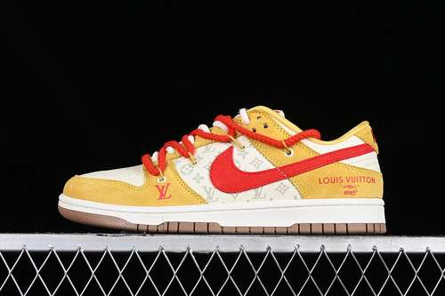 【380】[FC1688-168]-[SB DUNK LOW L*V WHITE/RED/YELLOW]-[WOMAN:36-39]-[MAN:40-45]