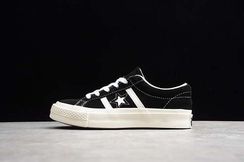 [58-56-64]-[164525C]-[ONE STAR LOW ACADEMY OX BLACK/EGRET/EGRET]-[WOMAN:35-39]-[MAN:40-44]