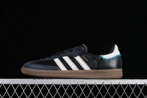 【240】[ID1141]-[FEFEI RUAN ORIGINALS SAMBA OG CHINESE NEW YEAR PACK CORE BLACK/FOOTWEAR WHITE/TEAL]