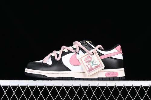 【290】[CW1590-100]-[DUNK LOW SB BLACK/WHITE/PINK]-[WOMAN:36-39]-[MAN:40-46]