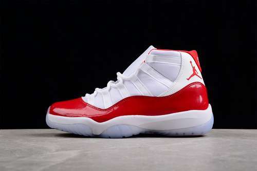 【460】[CT8012-116]-[AIR JORDAN 11 RETRO CHERRY WHITE/VARSITY RED/BLACK]-[MAN:40-47.5]