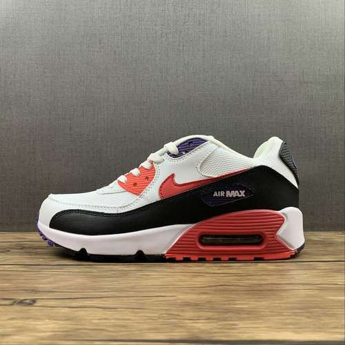 【290】[AJ1285-106]-[AIR MAX 90 ESSENTIAL RAPTORS WHITE/RED ORBIT-PSYCHIC PURPLE-BLACK]-[UNISEX:36-44]