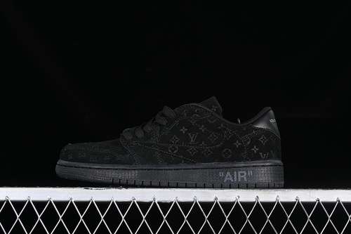 【300】[1A9VD7]-[L*V TRAVIS SCOTT AIR JORDAN 1 LOW OG BLACK/GREY]-[WOMAN:36-39]-[MAN:40-47.5]