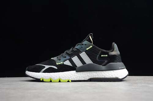 [EF5858]-[NITE JOGGER BOOST 3M BLACK ONE/WHITE/GREY]-[MAN:40-45]-[1-110]