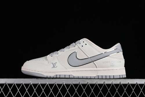 【360】[DQ1098-355]-[SB DUNK LOW L*V WHITE/GREY/SILVER]-[WOMAN:36-39]-[MAN:40-45]