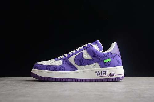 【630】[L*V X AIR FORCE 1 LOW 07 PURPLE/PURPLE/WHITE]-[MAN:38-45]