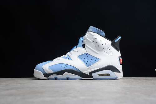 【550】[CT8529-410]-[AIR JORDAN 6 RETRO UNC HOME UNIVERSITY BLUE/WHITE/COLLEGE NAVY/BLACK]