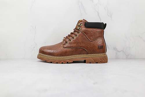 【380】[CAT HIKING BOOTS BROWN/BROWN/BLACK]-[MAN:39-44]