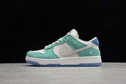 【300】[CZ6540-101]-[SB DUNK LOW PRO PRM WHITE/MINT GREEN/BLUE]-[WOMAN:36-39]-[MAN:40-45]