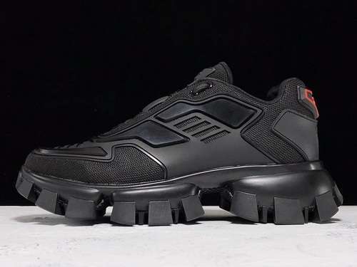 【460】[PRA*DA LOW-TOP SNEAKER BLACK/BLACK/BLACK]-[WOMAN:35-39]-[MAN:40-44]