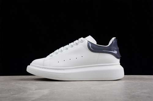 【450】[ALE*XANDER MCQUEEN SNEAKERS WHITE/WHITE/BLACK]-[WOMAN:35-39]-[MAN:40-45]