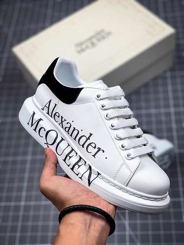 [ALE*XANDER MCQUEEN SOLE SNEAKERS WHITE/BLACK]-[WOMAN:35-39]-[MAN:40-44]