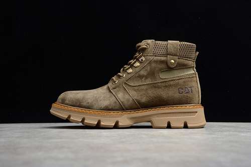 【340】[CAT 2020SS MID WORKING CASUAL SHOES BROWN/BROWN]-[MAN:38-44]