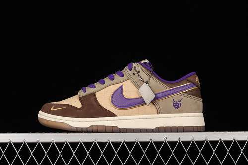 【330】[DQ5009-268]-[DUNK LOW PREMIUM SETSUBUN WHITE ONYX/COURT PURPLE/KHAKI]-[UNSIZE:36-47.5]
