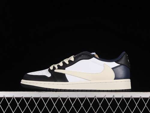 【320】[CQ4277-999]-[TRAVIS SCOTT X AIR JORDAN 1 LOW DARK BLUE/WHITE/BLACK]-[WOMAN:36-39]-[MAN:40-46]