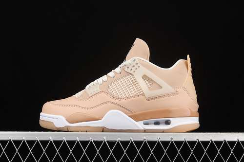 【440】[DJ0675-200]-[AIR JORDAN 4 RETRO SHIMMER/BRONZE ECLIPSE/ORANGE QUARTZ/METALLIC SILVER]