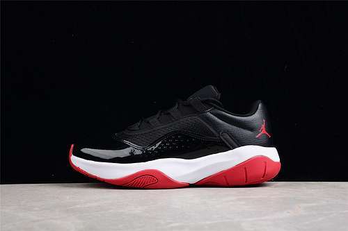 【320】[DM0844-005]-[AIR JORDAN 11 CMFT LOW BRED BLACK/GYM RED/WHITE]-[MAN:40-45]