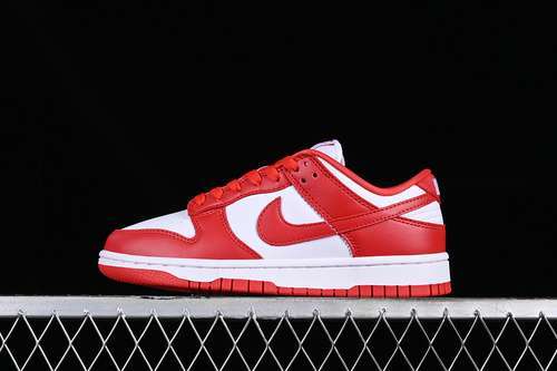 【290】[CU1727-100]-[DUNK LOW RETRO SP ST JOHN S WHITE/UNIVERSITY RED]-[WOMAN:35-39]-[MAN:40-47.5]