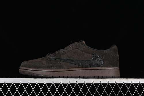 【460】[DM7866-202]-[TRAVIS SCOTT X AIR JORDAN 1 LOW OG DARK MOCHA/BLACK/VELVET BROWN]-[36-48.5]
